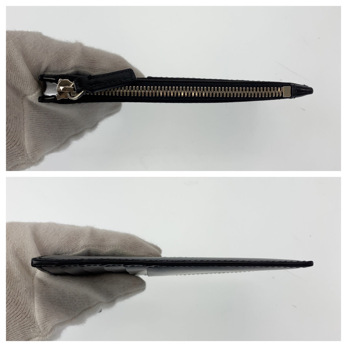 11168
BALENCIAGA バレンシアガ エッセンシャル ブラック シルバー金具 レザー 664044 コインケース フラグメントケース  メンズ