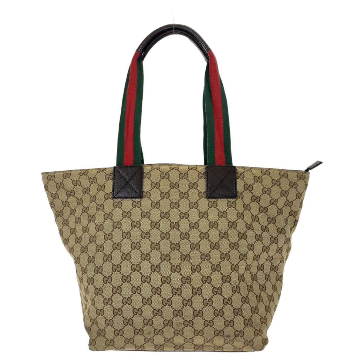 11177
GUCCI グッチ シェリーライン ブラウン 茶 ベージュ GGキャンバス / レザー 131231 トートバッグ ハンドバッグ ショルダーバッグ  レディース