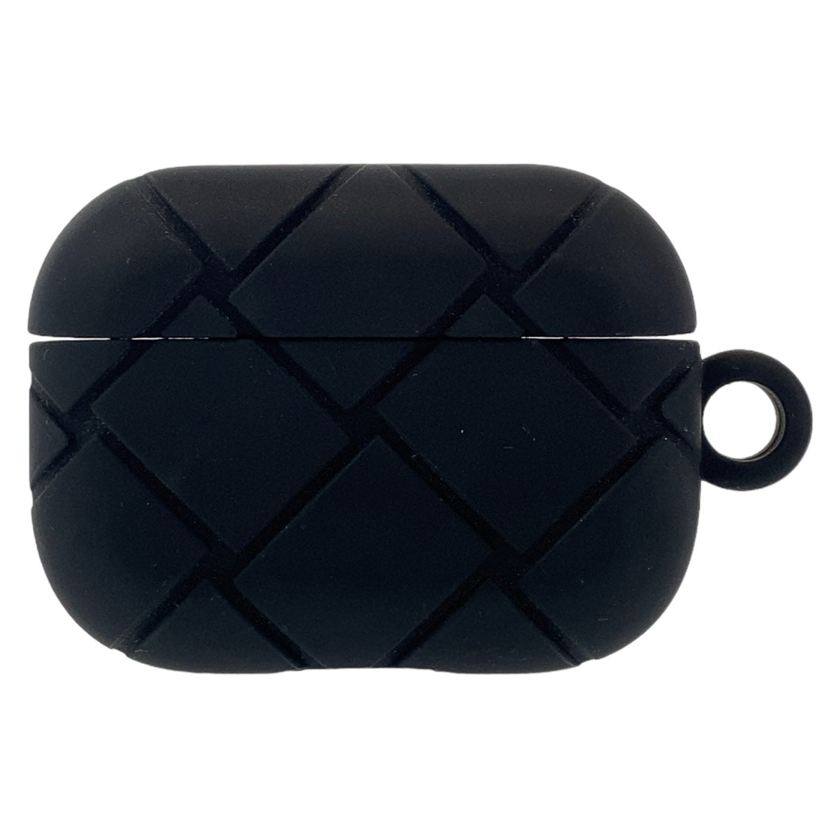 BOTTEGAVENETA ボッテガヴェネタ イントレチャート ブラック 黒 シリコン エアポッヅケース 男女兼用  メンズ