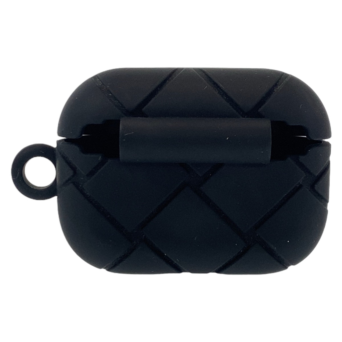 BOTTEGAVENETA ボッテガヴェネタ イントレチャート ブラック 黒 シリコン エアポッヅケース 男女兼用  メンズ