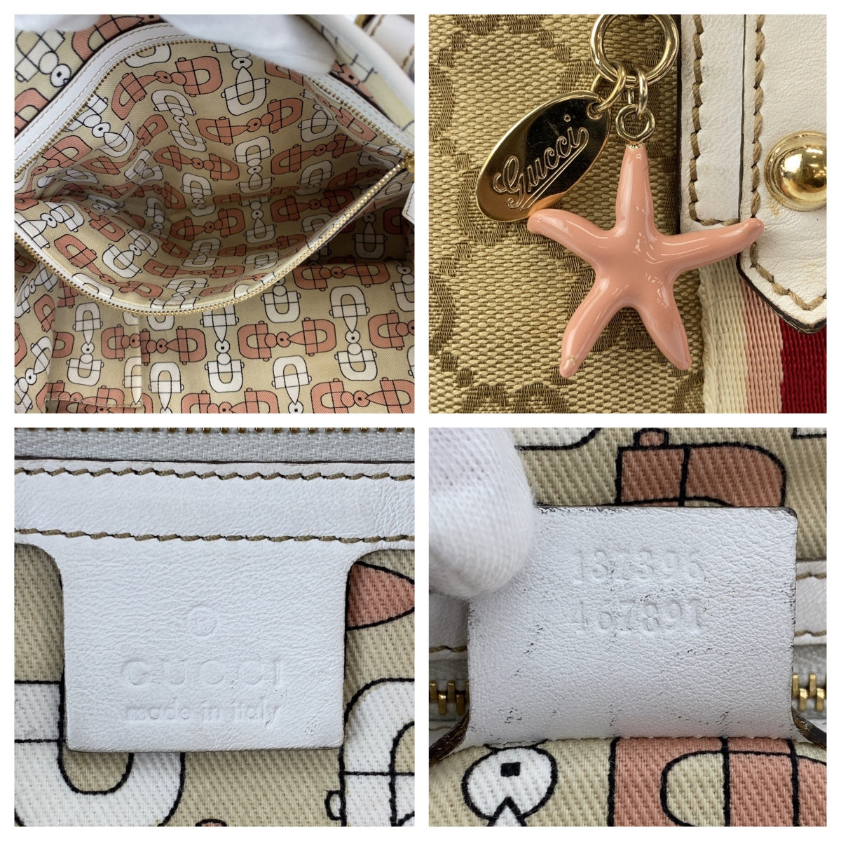 11183
GUCCI グッチ シェリー GG柄 ベージュ ゴールド金具 GGキャンバス / レザー 137396 トートバッグ ショルダーバッグ ハンドバッグ  レディース