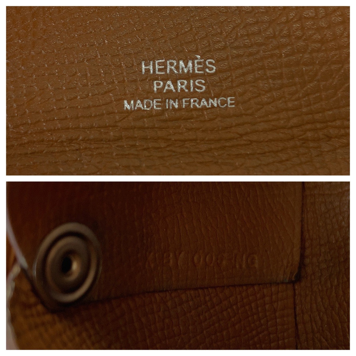 11184
HERMES エルメス バスティア 男女兼用 ゴールド キャメル ブラウン ヴォーエプソン H041054CK37 コインケース コンパクトウォレット X刻印  メンズ
