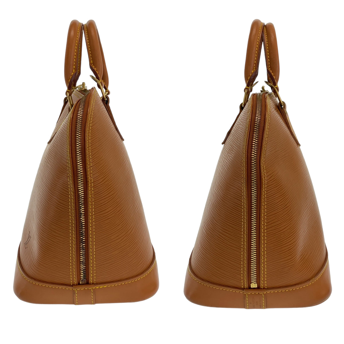 11188
LOUIS VUITTON ルイヴィトン エピ アルマ ジパングゴールド ブラウン 茶 ゴールド金具 エピレザー M52148 ハンドバッグ  レディース