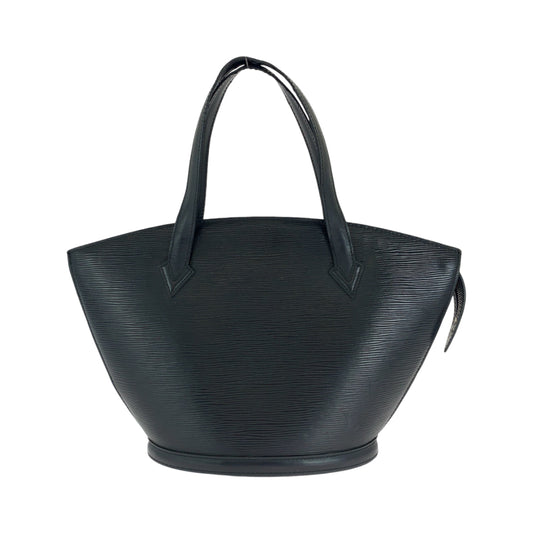 12853
LOUIS VUITTON ルイヴィトン エピ サンジャック ノワール ブラック 黒 ゴールド金具 エピレザー M52272 トートバッグ ハンドバッグ  レディース
