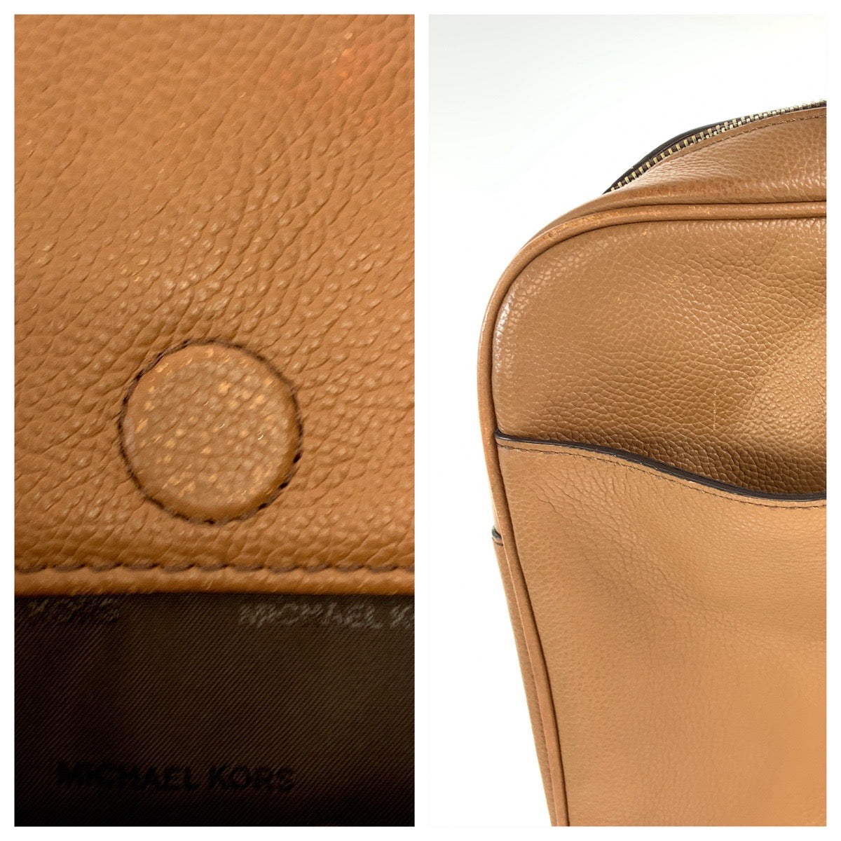 11198
Michael Kors マイケルコース ラッセル ブラウン シルバー金具 レザー ビジネスバッグ ブリーフケース  メンズ