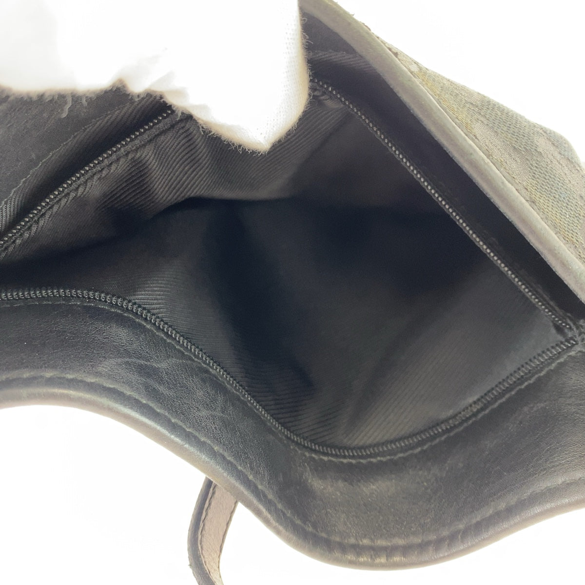 GUCCI グッチ ジャッキー ブラック 黒 ゴールド金具 GGキャンバス / レザー 001 4057 ショルダーバッグ ハンドバッグ  レディース