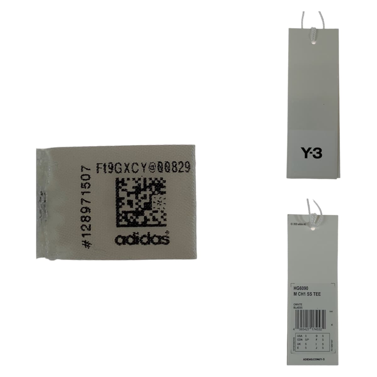 11209
Y-3 ワイスリー オーバーサイズ サイズS ホワイト コットン 半袖Ｔシャツ ワンピース カットソー レディース SA5