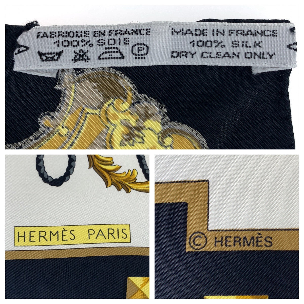 11215
HERMES エルメス LES CLES THE KEYS RARE カレ90 ブラック マルチカラー シルク スカーフ ストール  レディース
