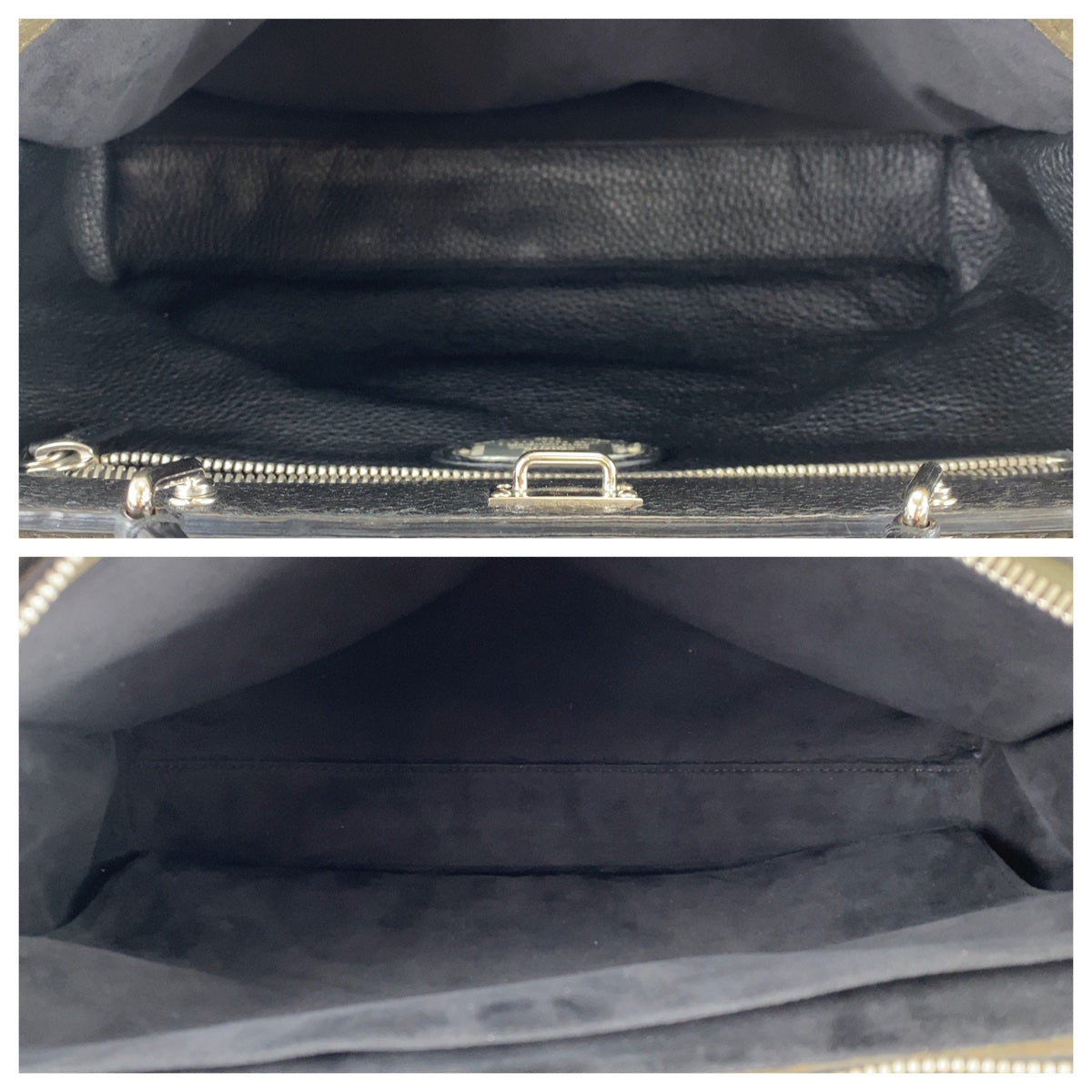 11233
FENDI フェンディ ピーカブー セレリア グレー イエロー シルバー金具 レザー ビジネスバッグ ブリーフケース 2way  メンズ