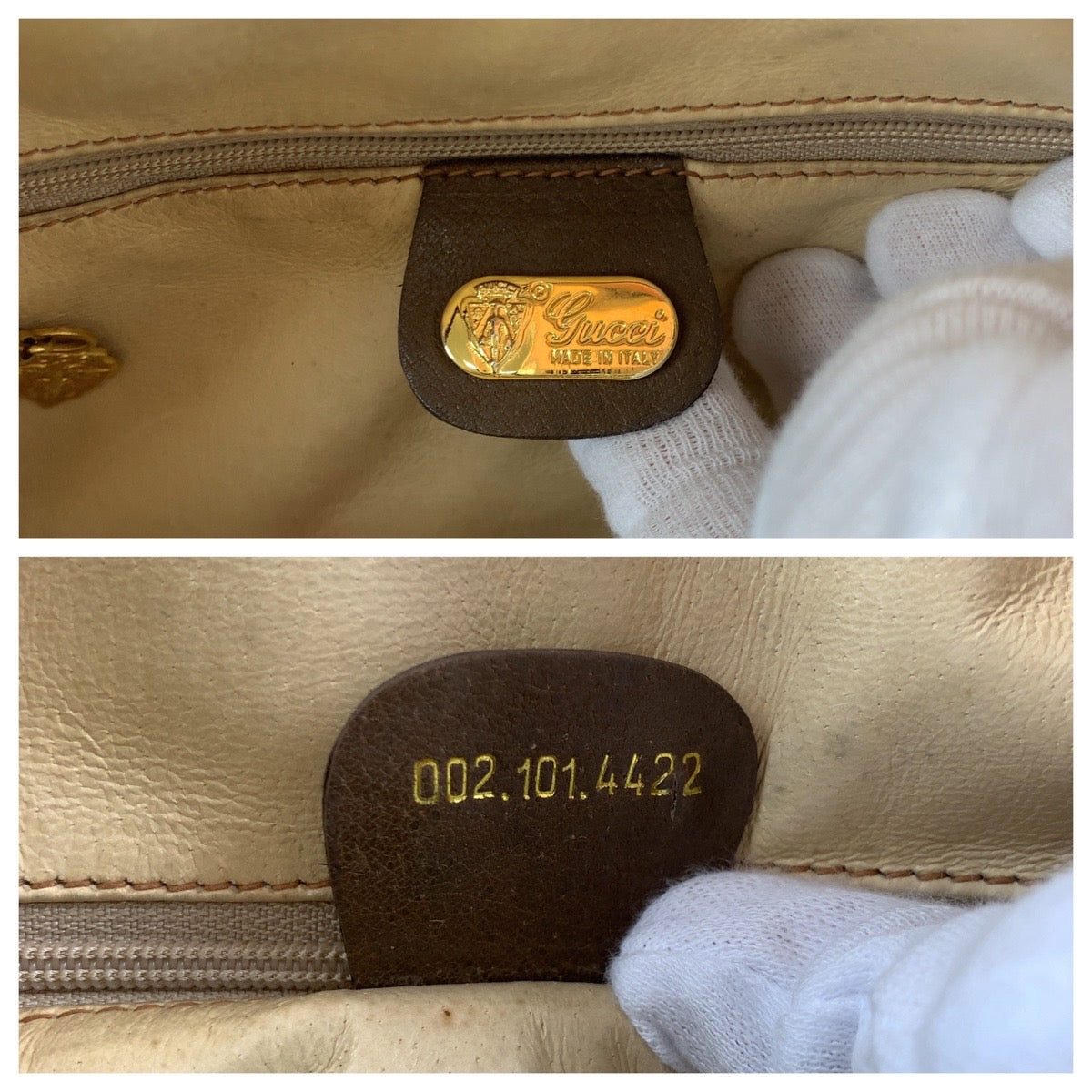 11236
GUCCI グッチ ヴィンテージ オールドグッチ シェリーライン インターロッキング ブラウン ゴールド金具 レザー 002 101 4422 ハンドバッグ ミニボストンバッグ  レディース