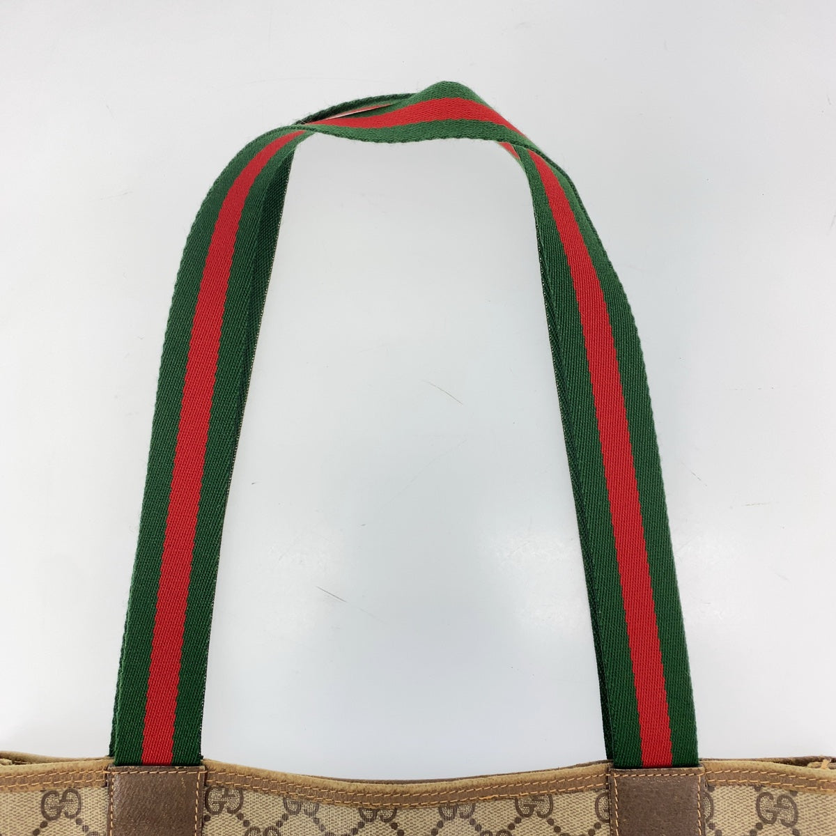 11237
GUCCI グッチ ヴィンテージ オールドグッチ シェリーライン ブラウン ゴールド金具 GGスプリームキャンバス 39 02 003 ショルダーバッグ トートバッグ  レディース