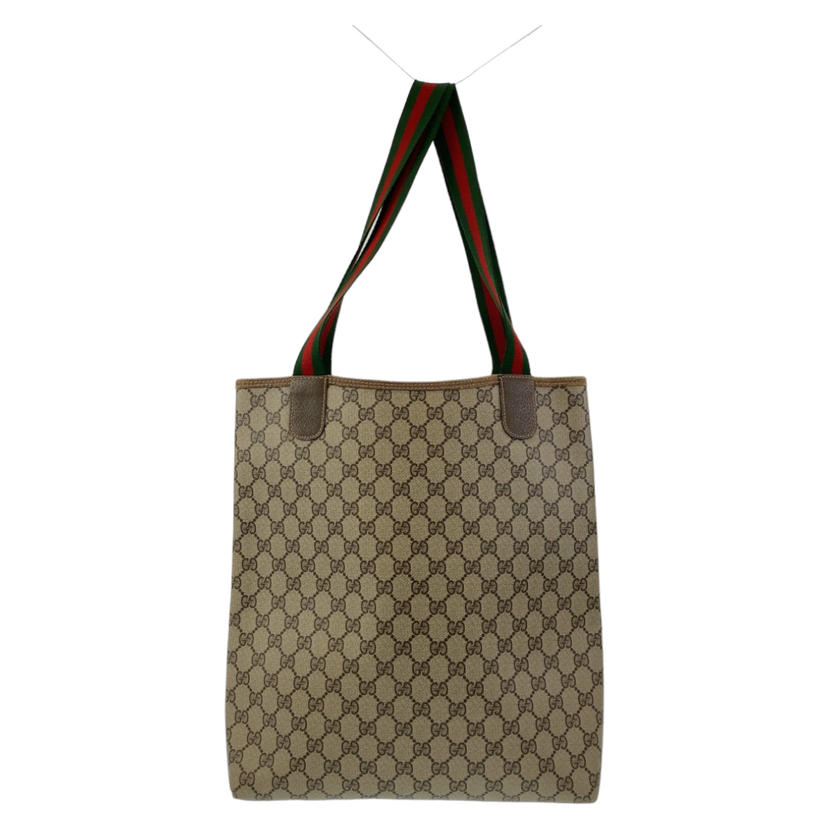 11237
GUCCI グッチ ヴィンテージ オールドグッチ シェリーライン ブラウン ゴールド金具 GGスプリームキャンバス 39 02 003 ショルダーバッグ トートバッグ  レディース