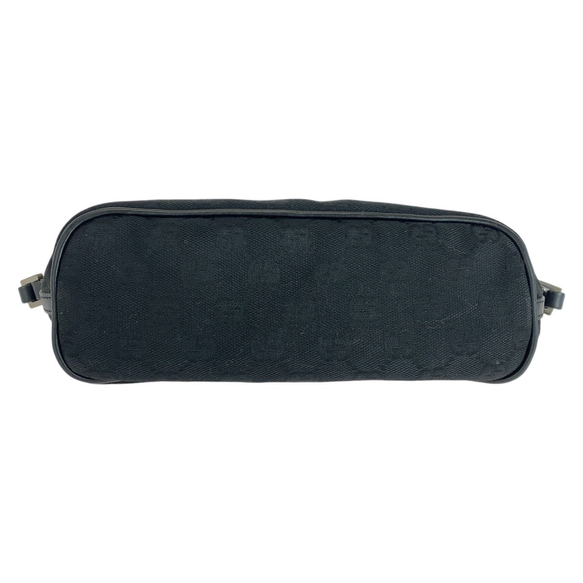 12467
GUCCI グッチ ブラック 黒 シルバー金具 GGキャンバス / レザー 039 1103 ハンドバッグ アクセサリーポーチ  レディース ABP20