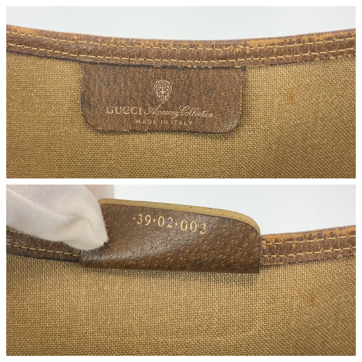 11242
GUCCI グッチ ヴィンテージ オールドグッチ シェリーライン ベージュ マルチカラー GGスプリームキャンバス 39 02 003 トートバッグ ショルダーバッグ  メンズ
