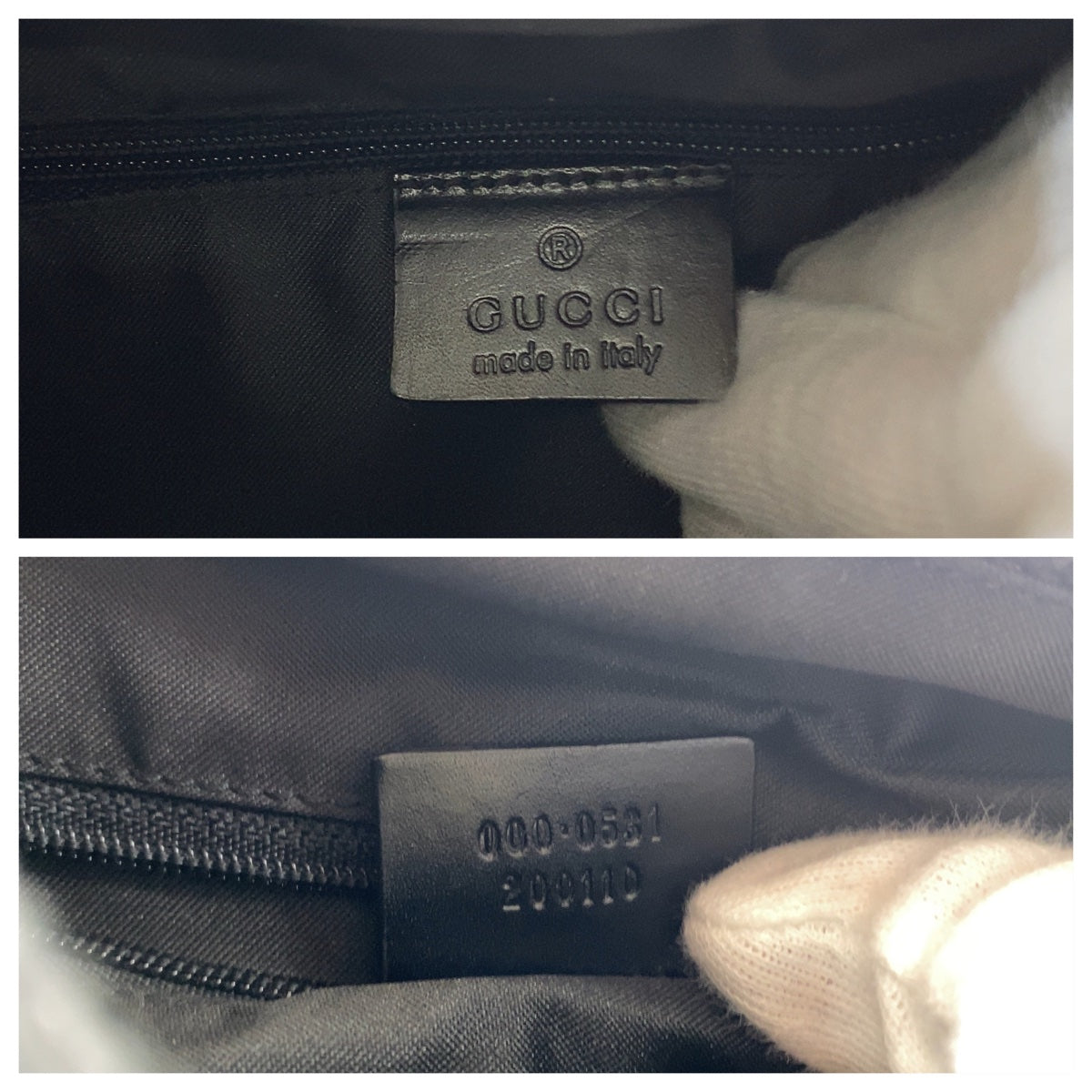 GUCCI グッチ バンブー レッド 赤 ブラック 黒 GGキャンバス / レザー 000 0531 ショルダーバッグ ハンドバッグ  レディース