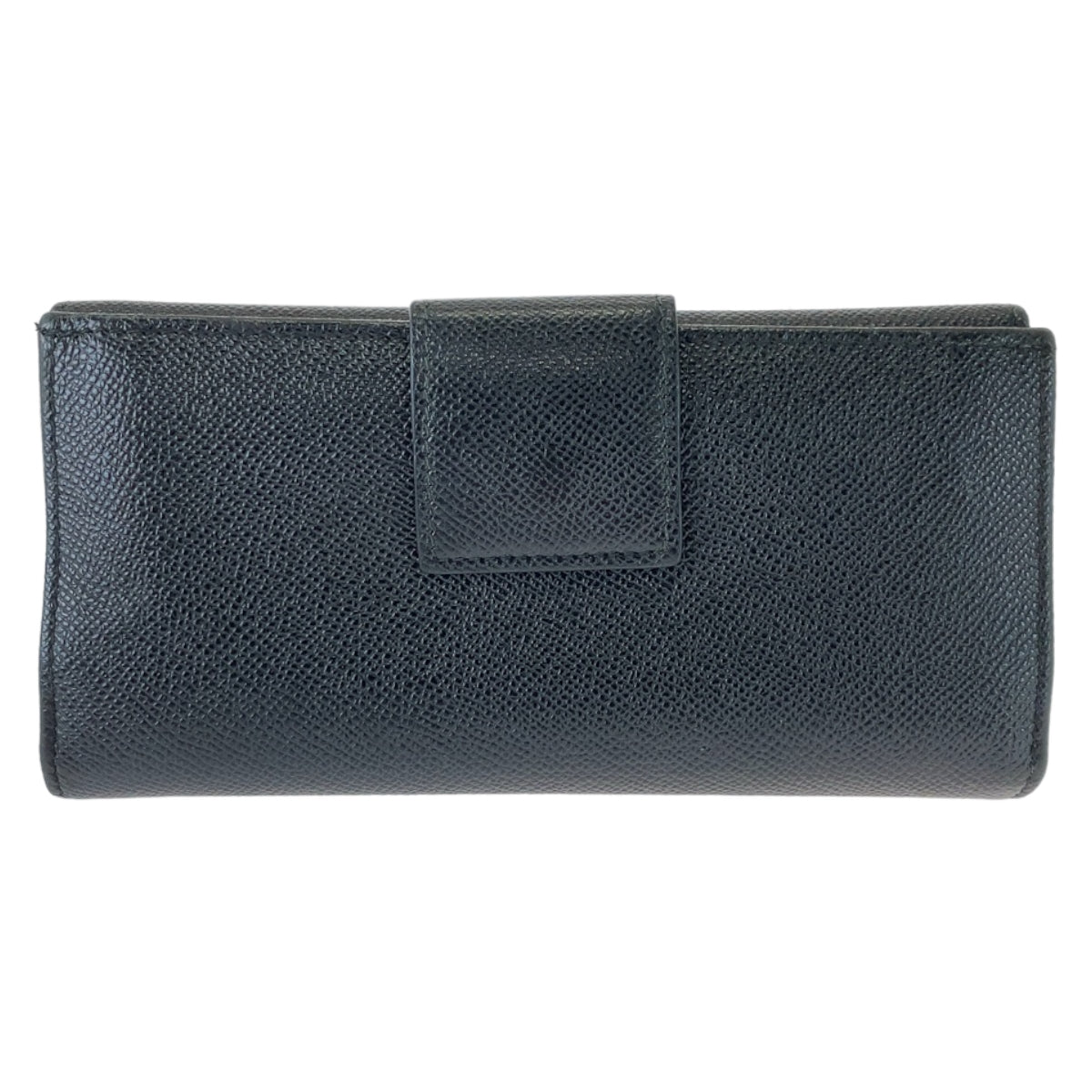 12464
BVLGARI ブルガリ ビーゼロ ブラック ライトブルー シルバー金具 レザー 長財布 ロングウォレット 男女兼用  メンズ