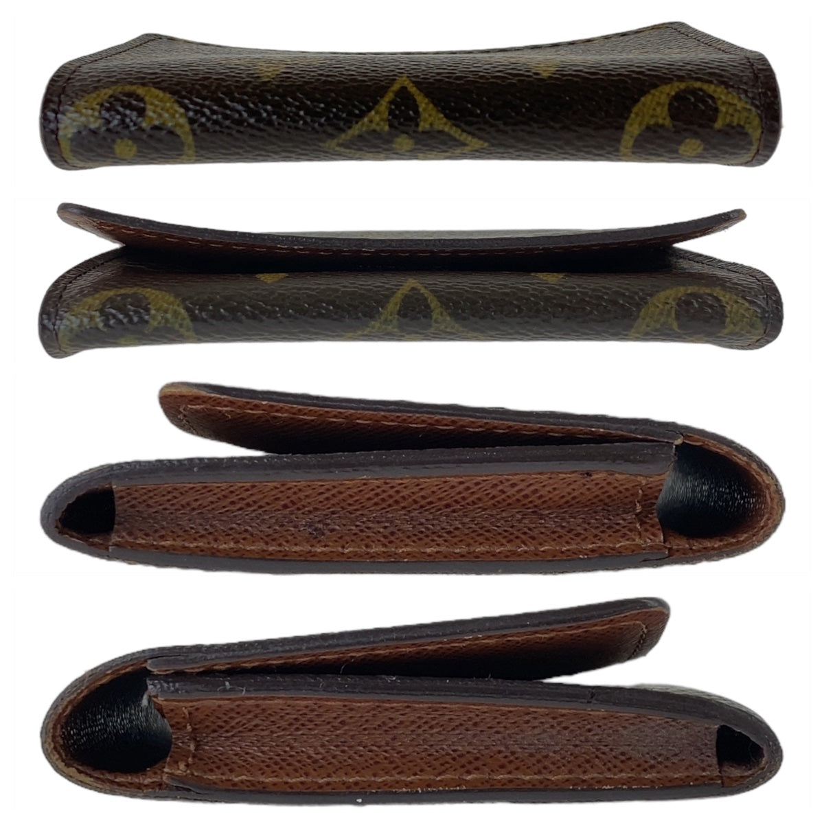 12462
LOUIS VUITTON ルイヴィトン モノグラム アンヴェロップ カルト ドゥ ヴィジット ブラウン PVC M62920 カードケース 名刺入れ 男女兼用  レディース