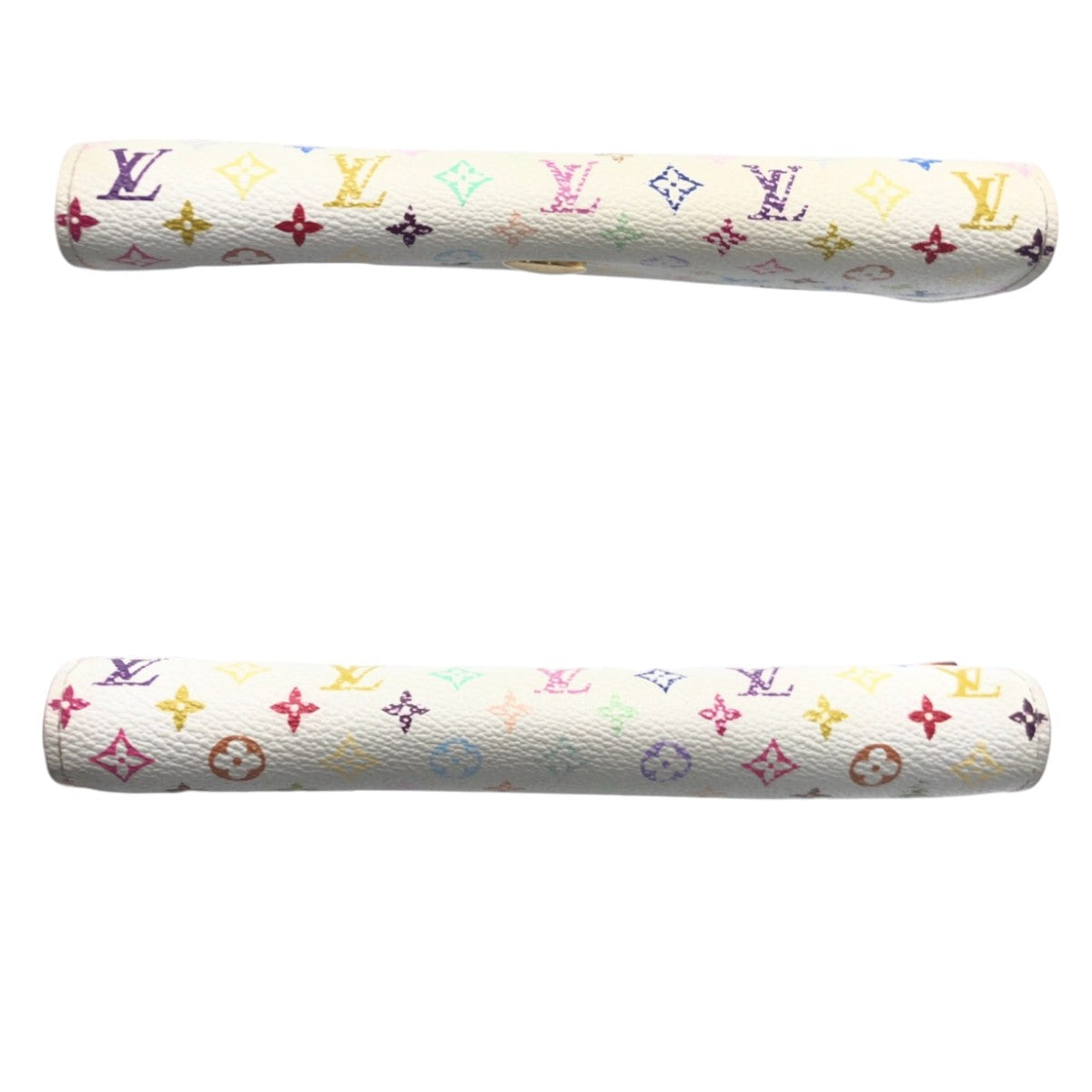12817
LOUIS VUITTON ルイヴィトン モノグラム マルチカラー ポルトフォイユ サラ ブロン ホワイト ゴールド 金具 PVC M93532 長財布 ロングウォレット  レディース