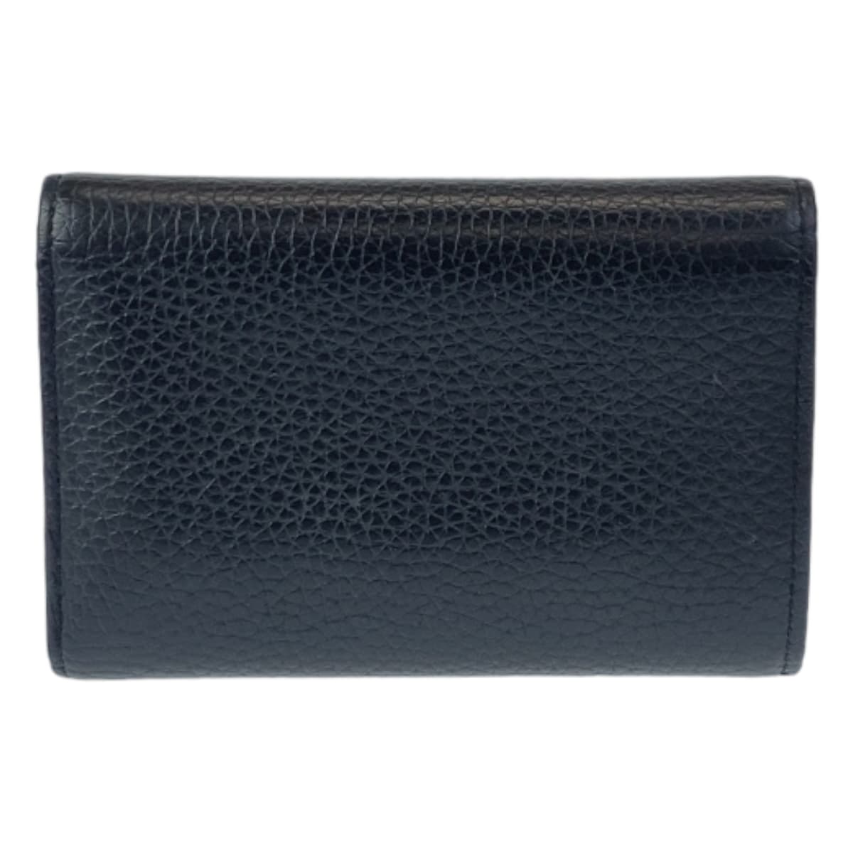 LOUIS VUITTON ルイヴィトン ポルトフォイユカプシーヌ ブラック 黒 ゴールド金具 レザー M62157 折財布 コンパクトウォレット  レディース