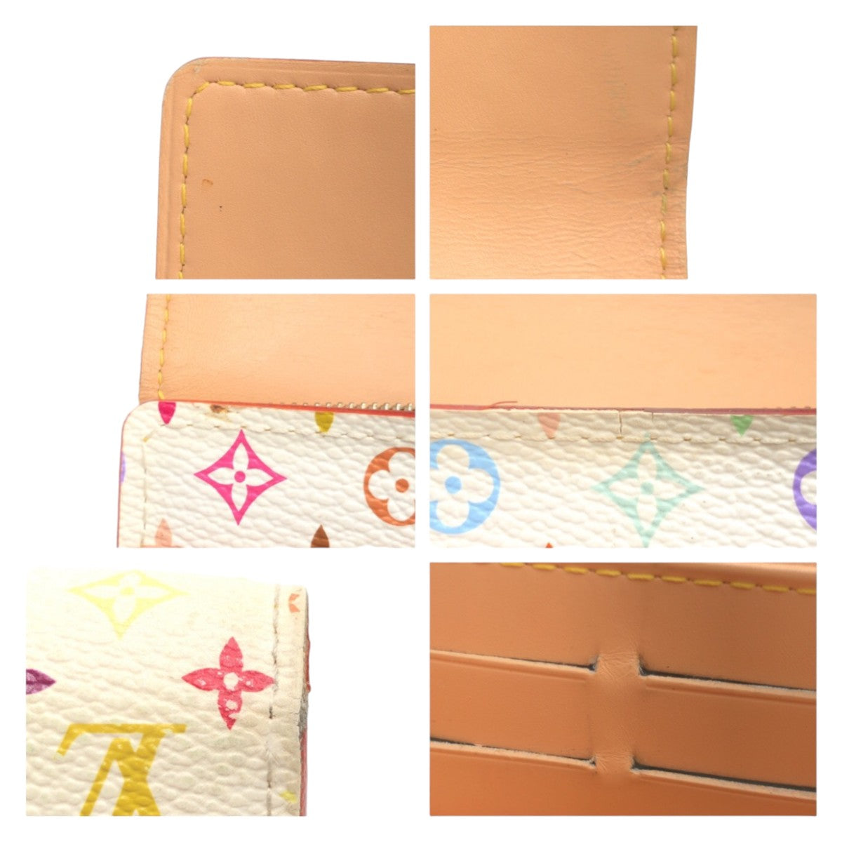 11272
LOUIS VUITTON ルイヴィトン モノグラム マルチ ポルトフォイユサラ ブロン ホワイト ゴールド金具 PVC M93532 長財布 ロングウォレット  レディース