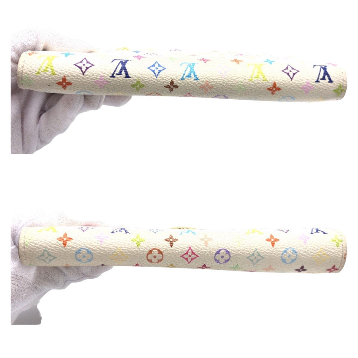 11272
LOUIS VUITTON ルイヴィトン モノグラム マルチ ポルトフォイユサラ ブロン ホワイト ゴールド金具 PVC M93532 長財布 ロングウォレット  レディース