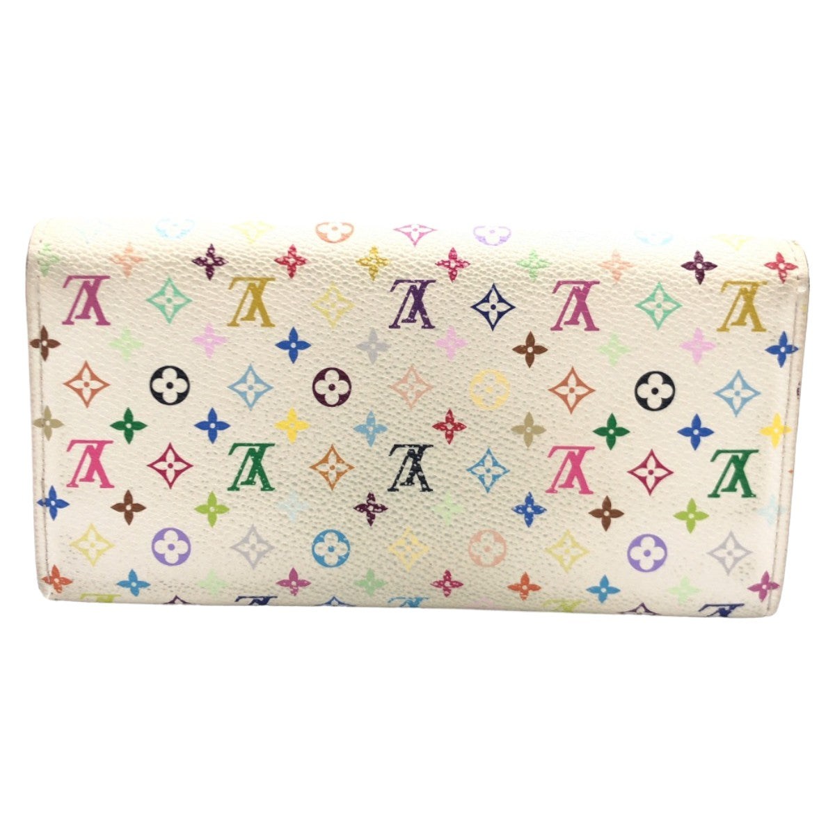 11272
LOUIS VUITTON ルイヴィトン モノグラム マルチ ポルトフォイユサラ ブロン ホワイト ゴールド金具 PVC M93532 長財布 ロングウォレット  レディース