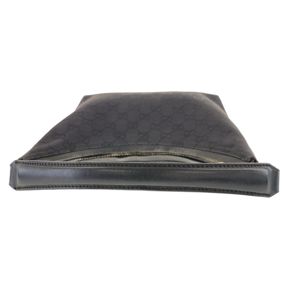 GUCCI グッチ ホーボー GG柄 ブラック 黒 シルバー金具 GGキャンバス / レザー 000.0602 ショルダーバッグ  レディース