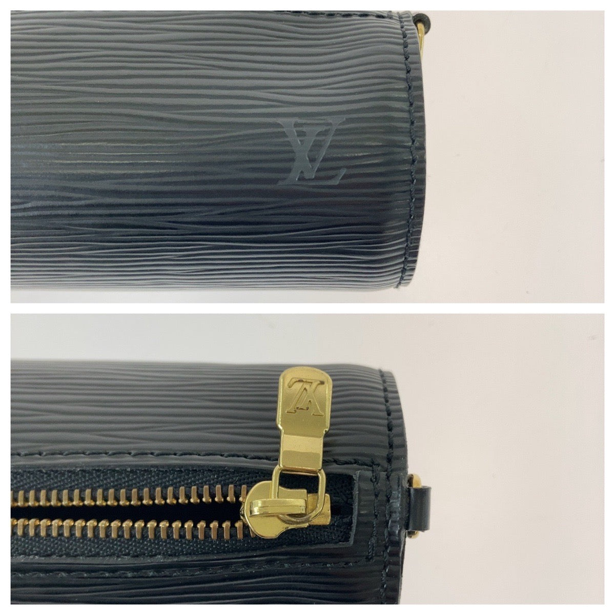 2455
LOUIS VUITTON ルイヴィトン エピ スフロ ポーチのみ ブラック 黒 ゴールド金具 レザー M52222 ハンドバッグ アクセサリーポーチ  レディース