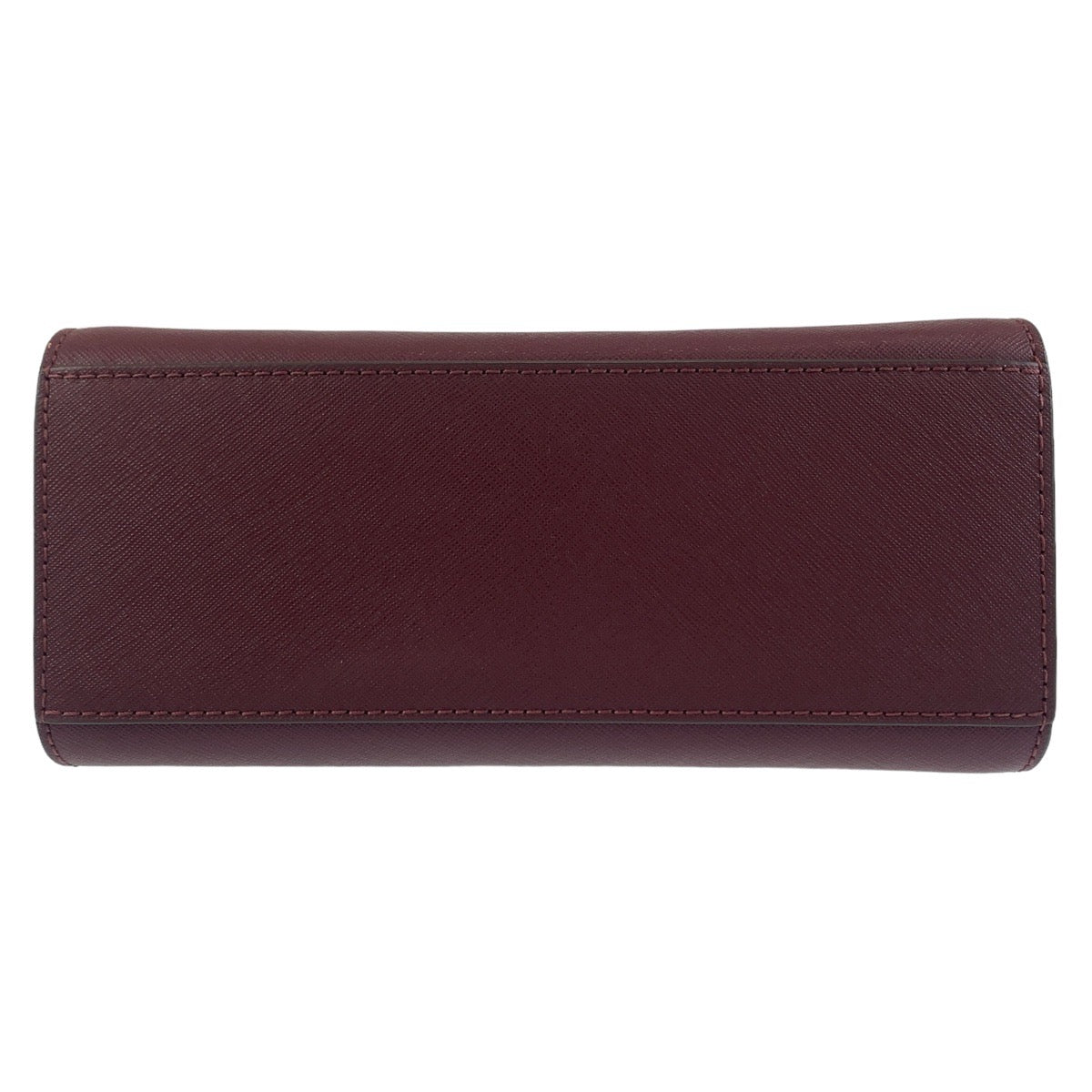 11284
Michael Kors マイケルコース セルマ ワインレッド ゴールド金具 レザー 斜め掛け ショルダーバッグ ポシェット  レディース