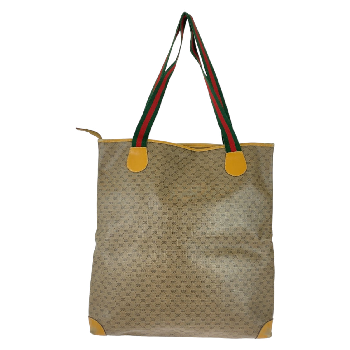 11303
GUCCI グッチ ヴィンテージ オールドグッチ シェリーライン マイクロGG ブラウン ベージュ ゴールド金具 GGスプリームキャンバス / レザー 002 983 0163 トートバッグ ショルダーバッグ 男女兼用  レディース AB21