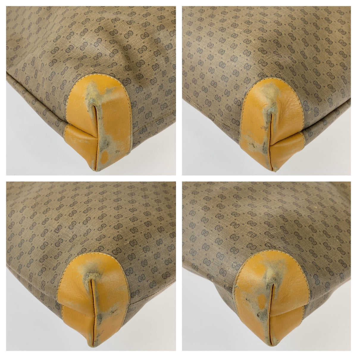 11303
GUCCI グッチ ヴィンテージ オールドグッチ シェリーライン マイクロGG ブラウン ベージュ ゴールド金具 GGスプリームキャンバス / レザー 002 983 0163 トートバッグ ショルダーバッグ 男女兼用  レディース AB21