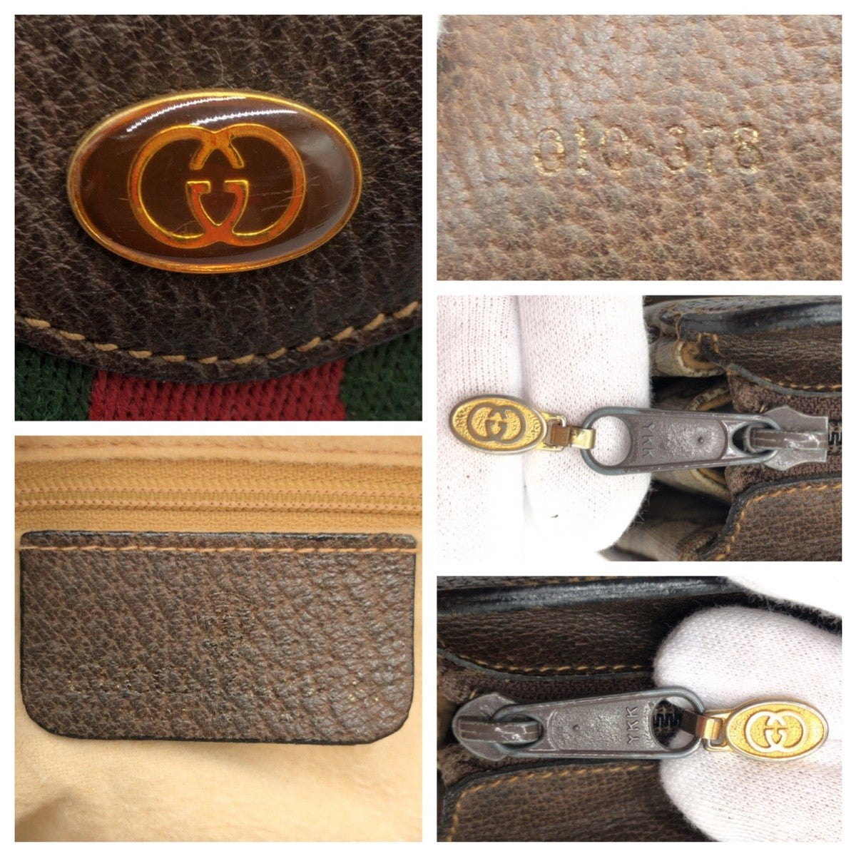 11312
GUCCI グッチ ヴィンテージ シェリー オールドグッチ ブラウン GGスプリームキャンバス 523354 ショルダーバッグ 肩掛け  レディース