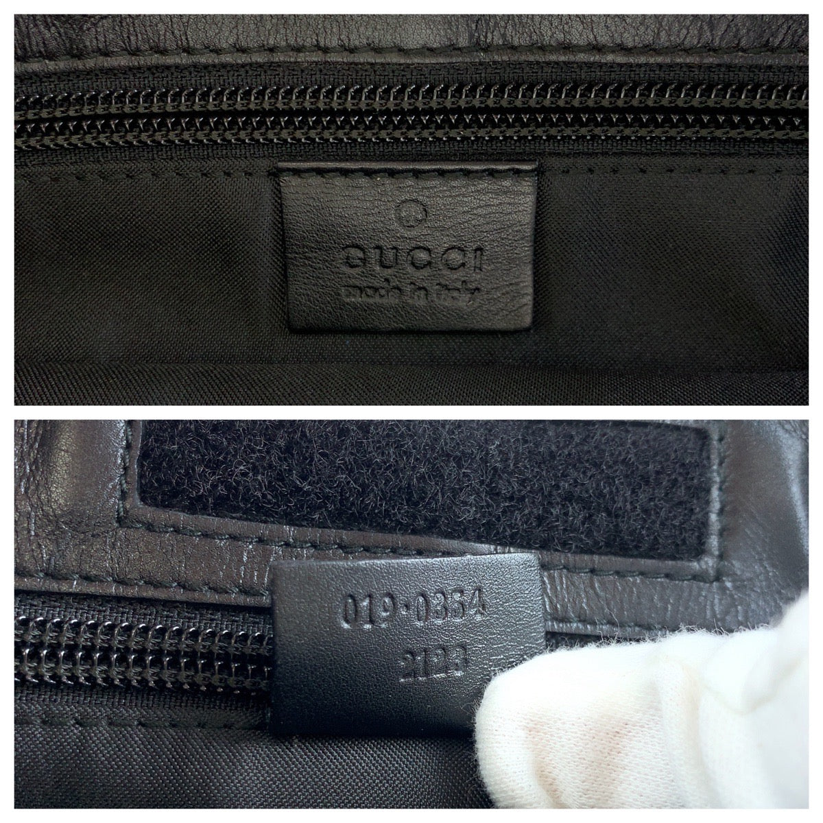 11314
GUCCI グッチ ブラック 黒 ゴールド金具 GGキャンバス / レザー 019 0354 斜め掛け ショルダーバッグ  メンズ