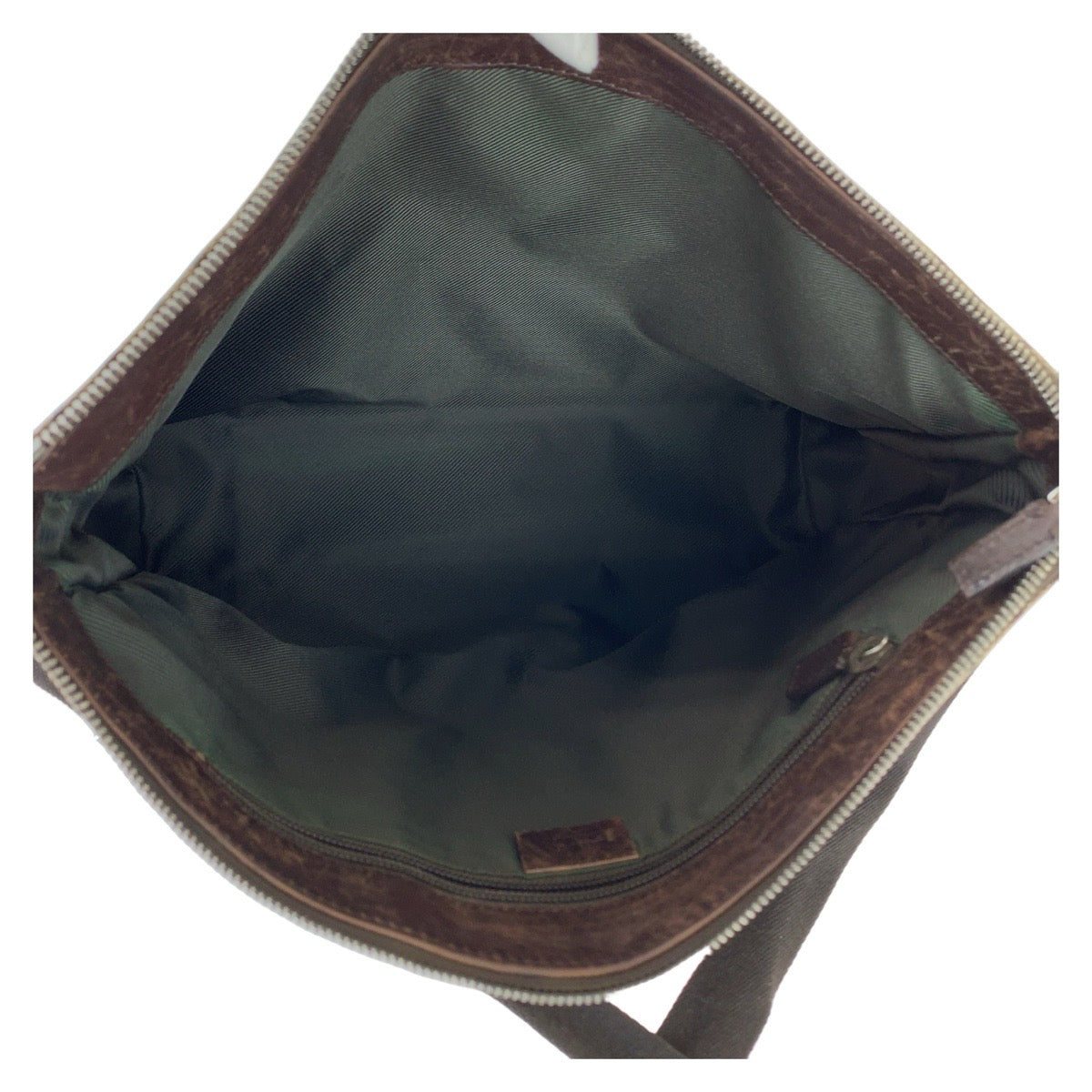 12450
GUCCI グッチ GG柄 ブラウン グレー シルバー金具 GGスプリームキャンバス 110054 斜め掛け ショルダーバッグ メッセンジャーバッグ  レディース