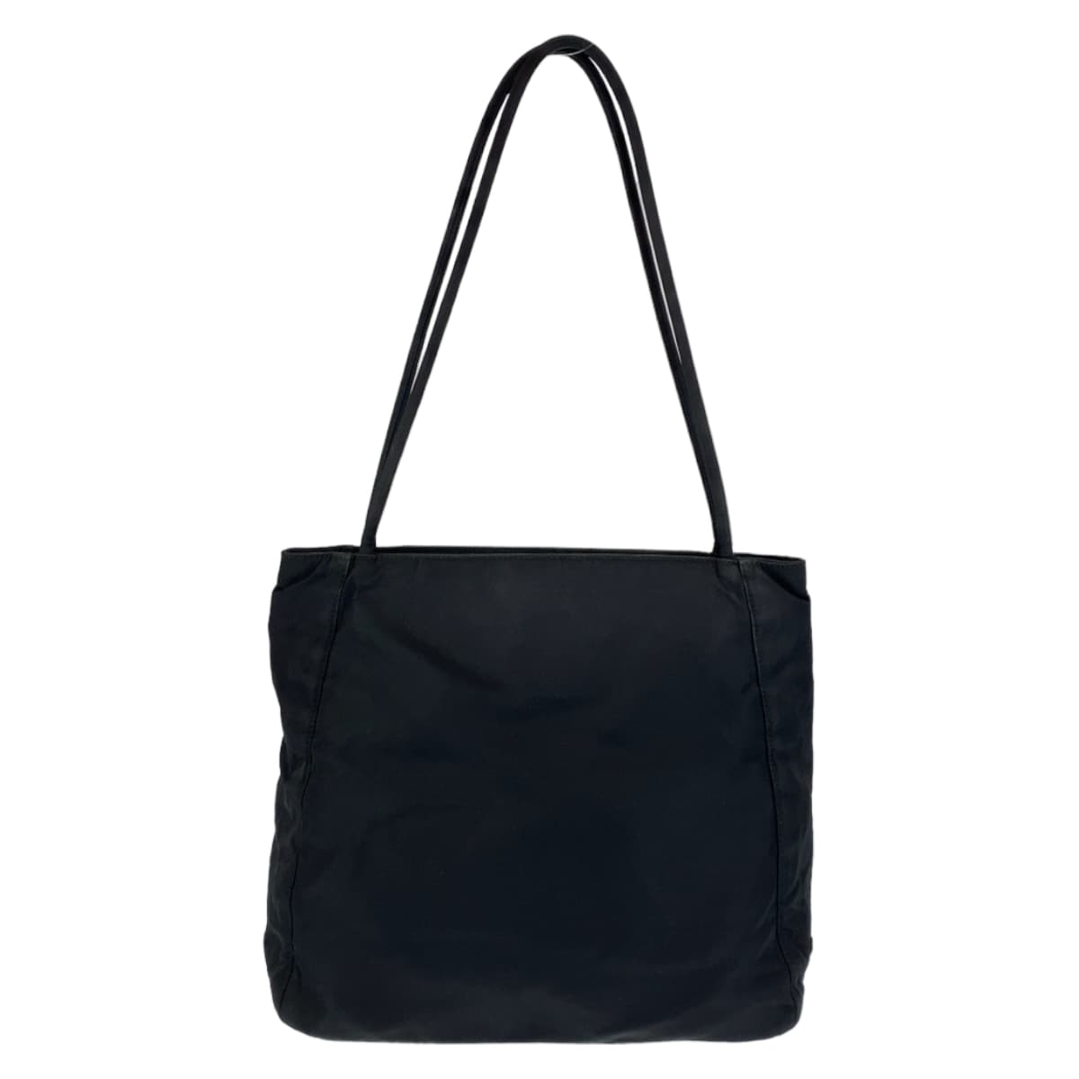 11319
PRADA プラダ テスート 三角ロゴ ブラック ナイロン トートバッグ ショルダーバッグ  レディース