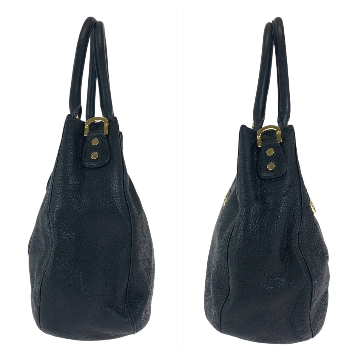 12446
Tory Burch トリーバーチ アマンダ ブラック 黒 ゴールド金具 レザー トートバッグ ショルダーバッグ 2way  レディース