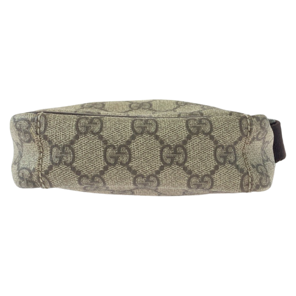 GUCCI グッチ ベージュ ブラウン シルバー金具 GGスプリームキャンバス 122754 斜め掛け ショルダーバッグ  レディース