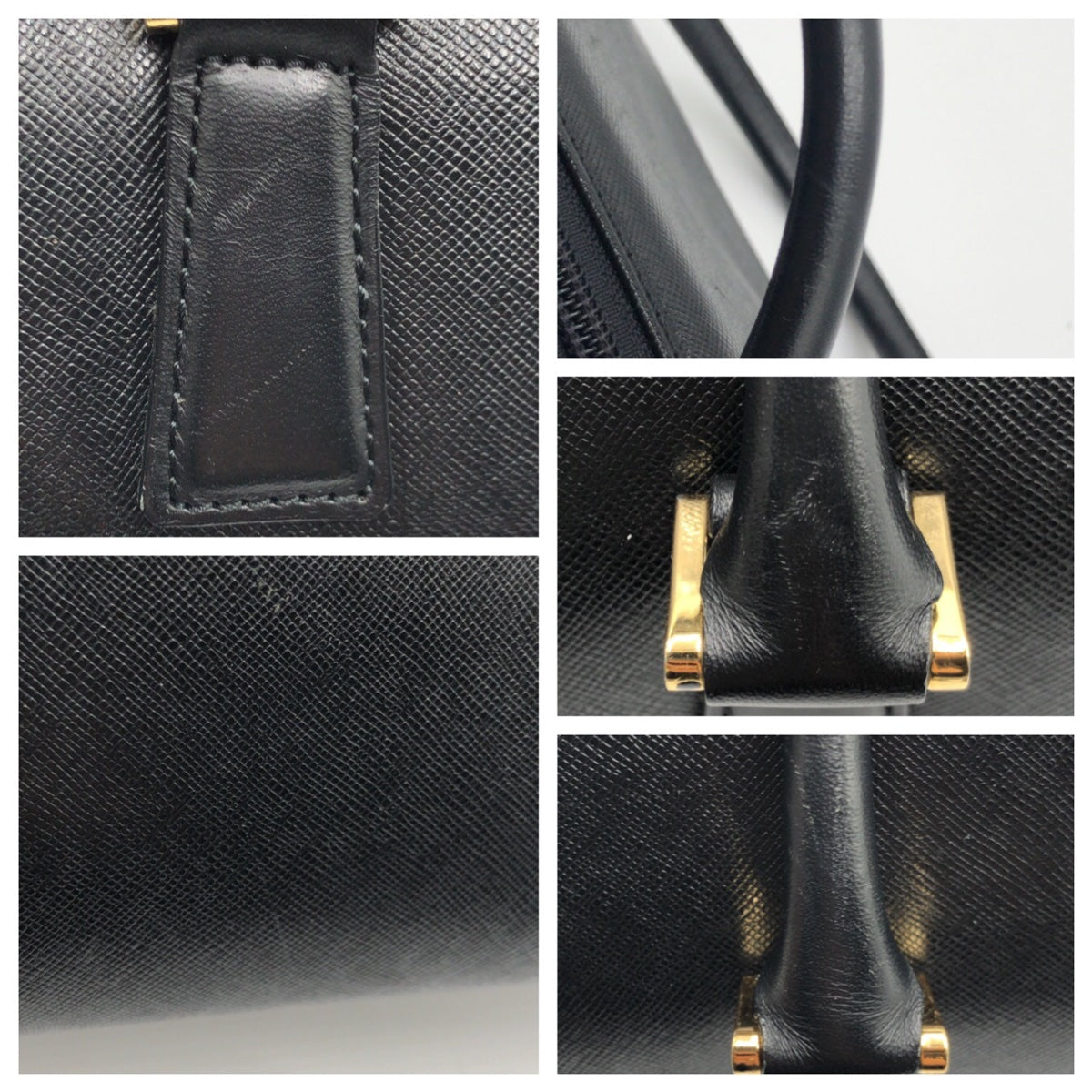 12870
BURBERRY バーバリー 中チェック柄 ブラック 黒 レザー ハンドバッグ ミニボストンバッグ  レディース