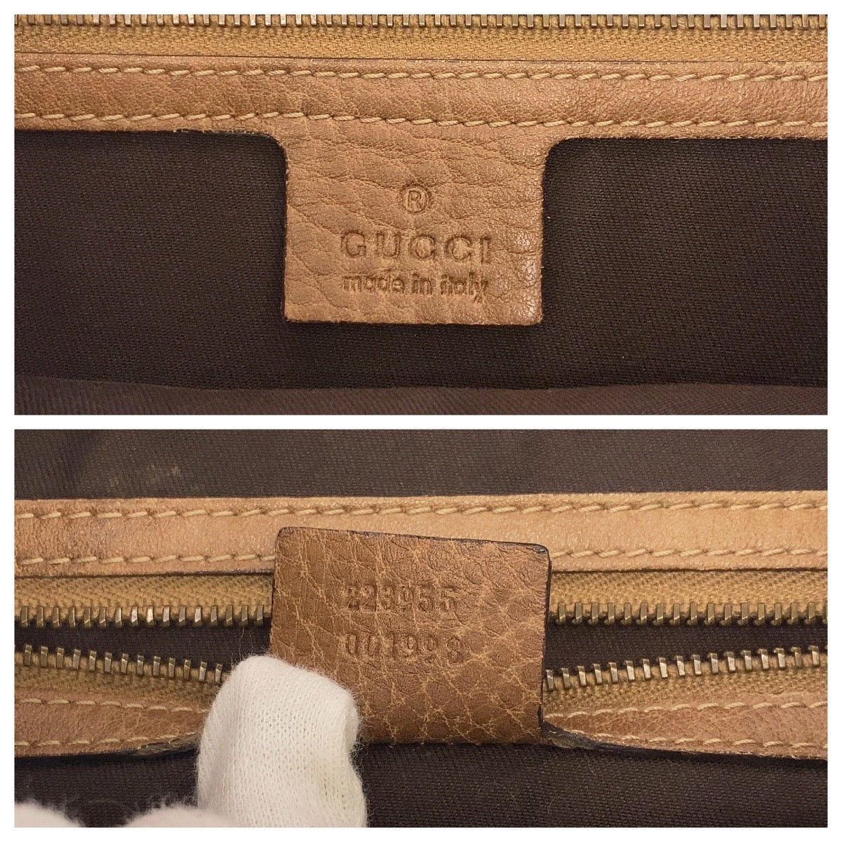 12442
GUCCI グッチ ホースビット ブラウン ベージュ ゴールド金具 GGキャンバス 223955 ショルダーバッグ ハンドバッグ 2way  レディース