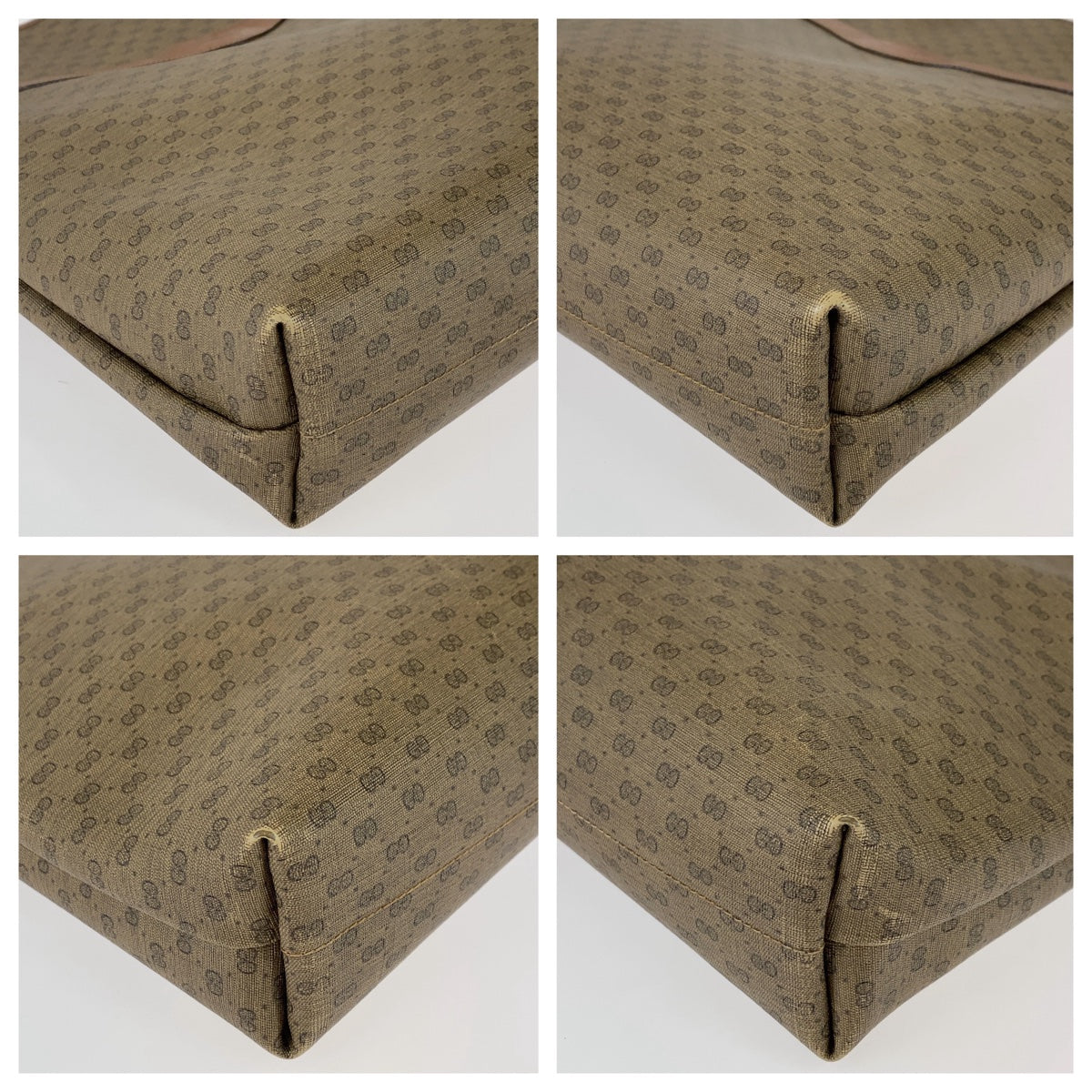 11385
GUCCI グッチ ヴィンテージ オールドグッチ シェリーライン マイクロGG ブラウン グリーン レッド GGスプリームキャンバス / レザー 002 58 6694 トートバッグ ショルダーバッグ 男女兼用  メンズ