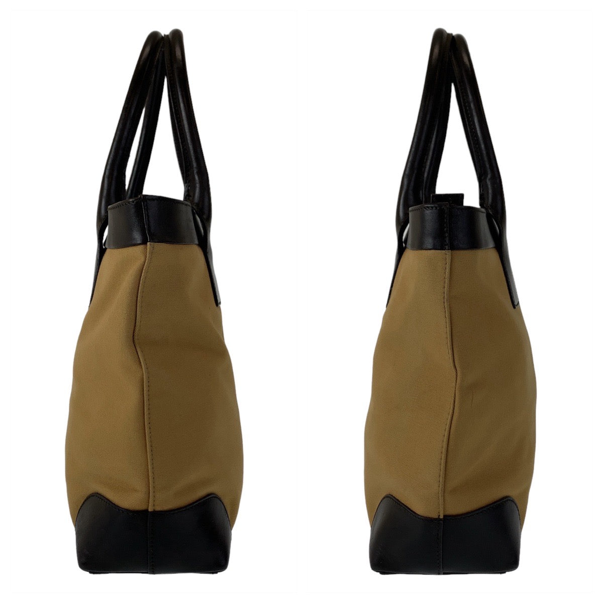 12440
GUCCI グッチ シェリーライン ベージュ キャメル ゴールド金具 キャンバス / レザー 002 1119 トートバッグ ハンドバッグ  レディース