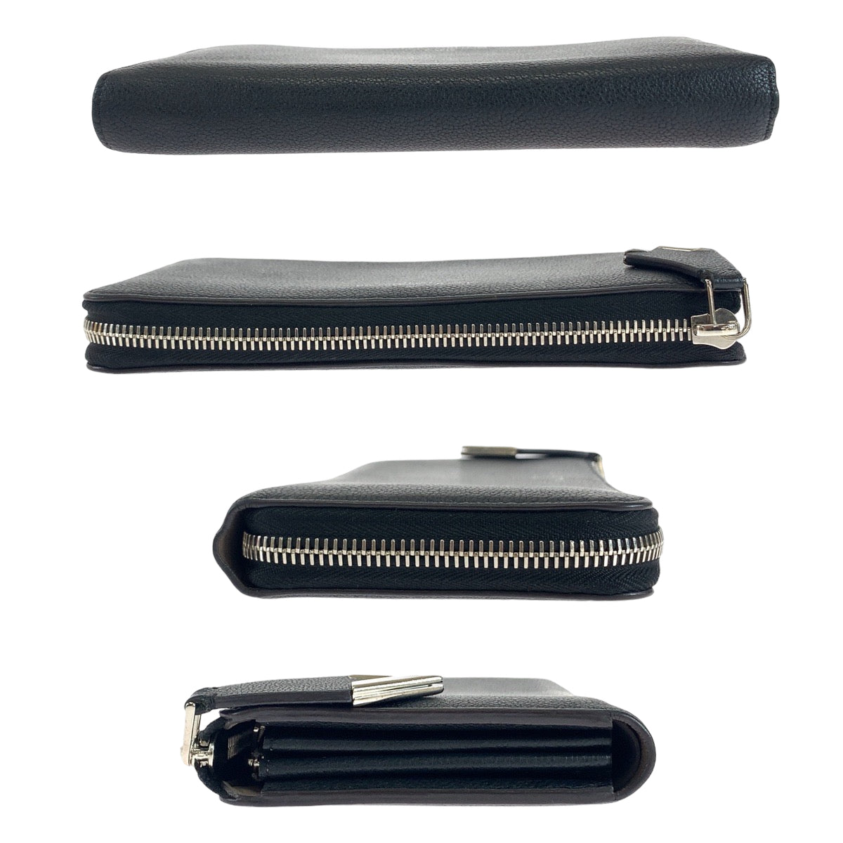 11400
LOUIS VUITTON ルイヴィトン ポルトフォイユ コメット ノワール ブラック 黒 シルバー金具 レザー M60146 長財布 ロングウォレット  レディース