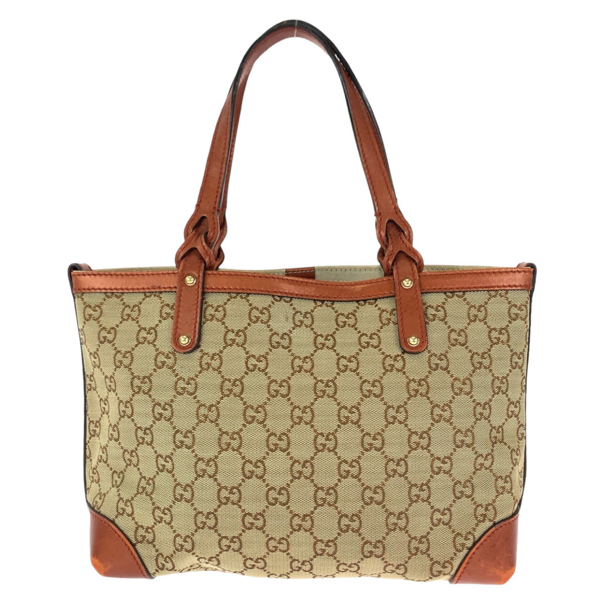 12439
GUCCI グッチ ディアマンテ ブラウン ゴールド金具 GGキャンバス 269878 トートバッグ ショルダーバッグ  レディース