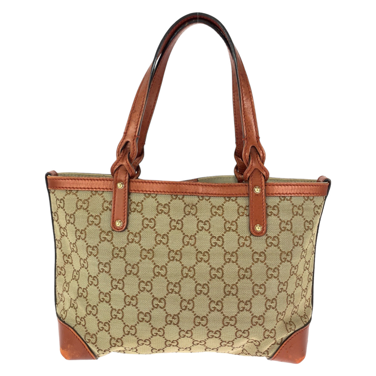 12439
GUCCI グッチ ディアマンテ ブラウン ゴールド金具 GGキャンバス 269878 トートバッグ ショルダーバッグ  レディース