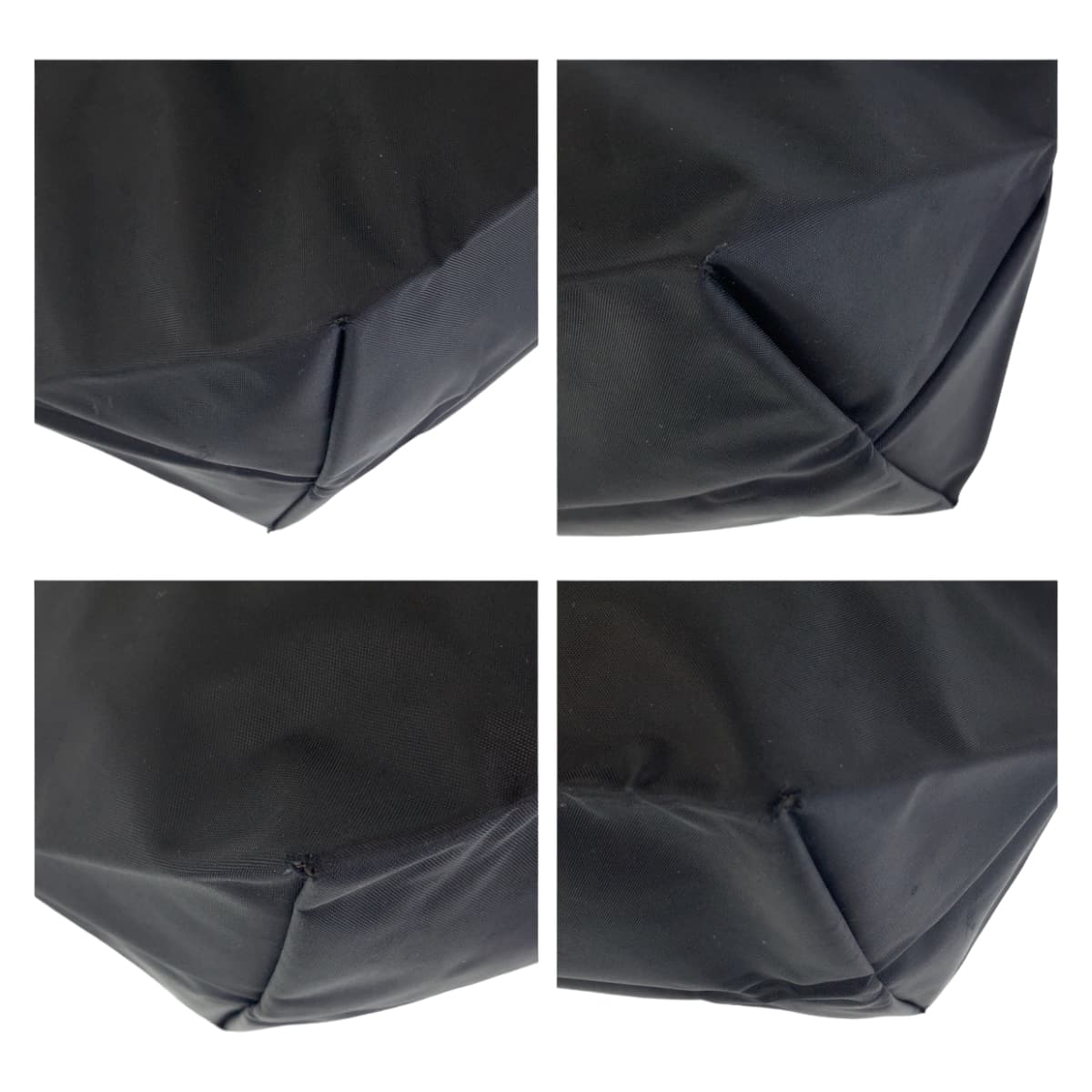 11434
Longchamp ロンシャン ル プリアージュ ブラック ブラウン ゴールド金具 ナイロン / レザー トートバッグ ハンドバッグ 折りたたみバッグ  メンズ