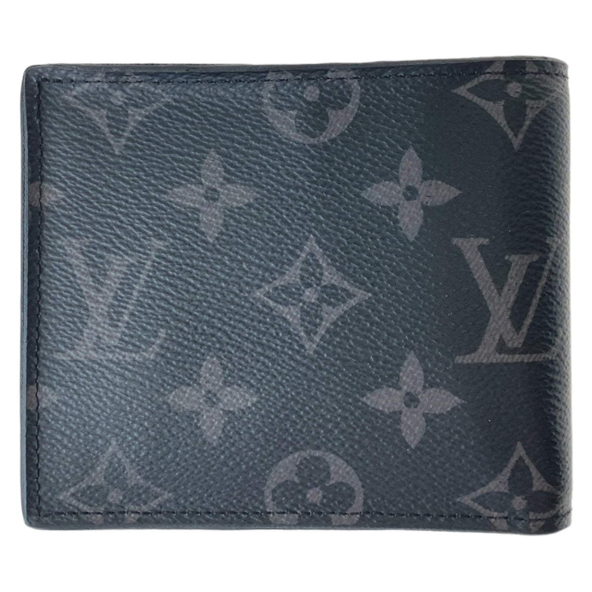 LOUIS VUITTON ルイヴィトン モノグラム エクリプス ポルトフォイユ マルコNM ブラック 黒 シルバー金具 PVC M62545 折財布 コンパクトウォレット  メンズ