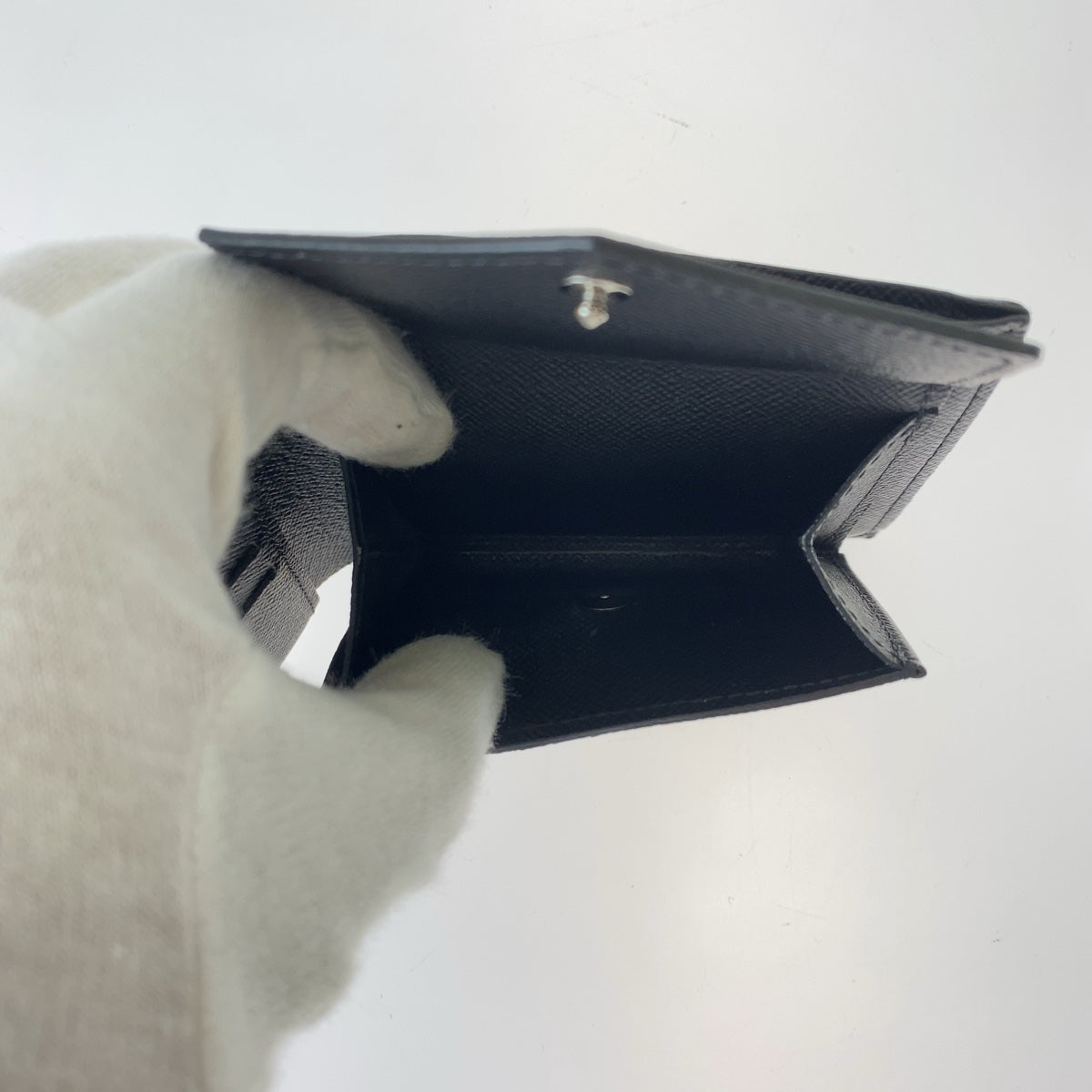 LOUIS VUITTON ルイヴィトン モノグラム エクリプス ポルトフォイユ マルコNM ブラック 黒 シルバー金具 PVC M62545 折財布 コンパクトウォレット  メンズ