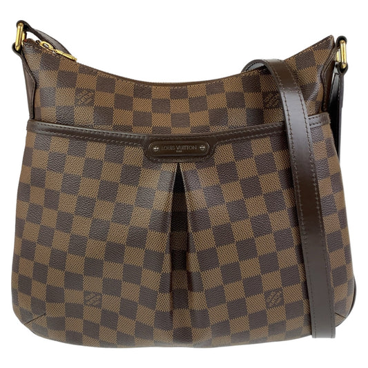 111461
LOUIS VUITTON ルイヴィトン ダミエ ブルームズベリPM ブラウン ゴールド金具 PVC N42251 斜め掛け ショルダーバッグ  レディース