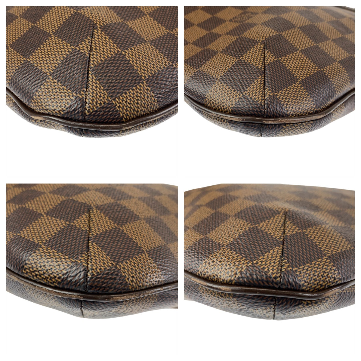 111461
LOUIS VUITTON ルイヴィトン ダミエ ブルームズベリPM ブラウン ゴールド金具 PVC N42251 斜め掛け ショルダーバッグ  レディース