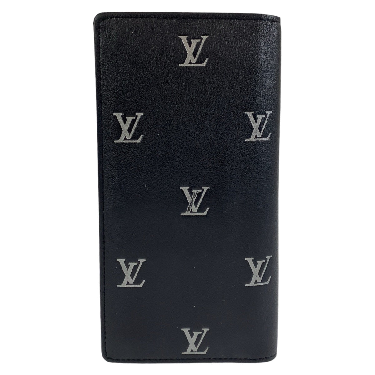 11464
LOUIS VUITTON ルイヴィトン ブラゾン ポルトフォイユ ブラザ ブラック 黒 シルバー金具 レザー M83190 長財布 ロングウォレット  メンズ ABP52